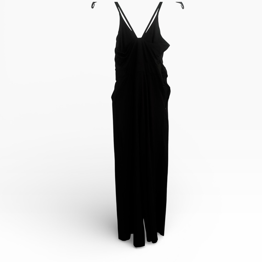 HALARA Sleek Black Jumpsuit - Picture 2 of 4